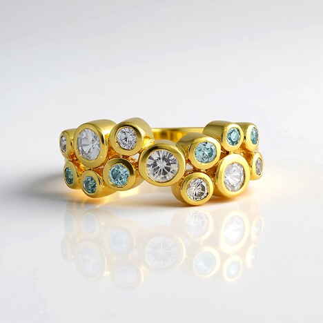 Anello in argento con Zircone