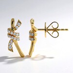 Orecchini in oro con Diamante SI1 (H) (CIRARI)