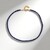 Collana in argento con Zaffiro Ceylon Blu