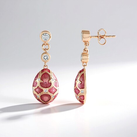 Orecchini in argento con Zircone (Adela Silber)