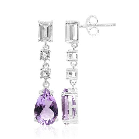 Orecchini in argento con Ametista