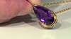 Colgante en plata con Amatista de Marruecos