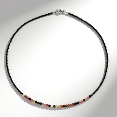 Collar en plata con Turmalina