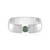 Bague en argent et Diamant vert (de Melo Essence)