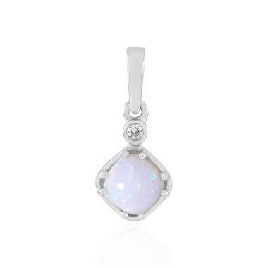 Australischer Opal-Silberanhänger