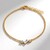 Bracciale in argento con Topazio Bianco