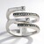 Anello in argento con Marcassite