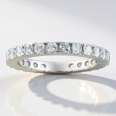 Anello in argento con Zircone