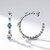 Orecchini in argento con Turchese Sleeping Beauty (Desert Chic)
