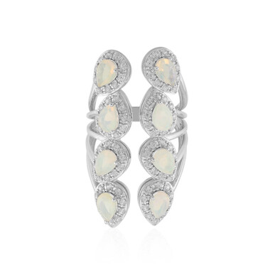 Welo-Opal-Silberring