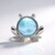 Ciondolo in argento con Larimar
