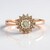 Bague en or et Diamant chocolat I2 (SUHANA)