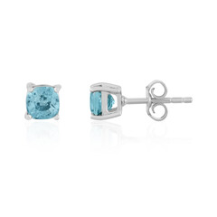 Ratanakiri Zircon Silver Earrings (Adela Silber)