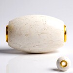 Ciondolo in argento con Quarzo Neve (MONOSONO COLLECTION)