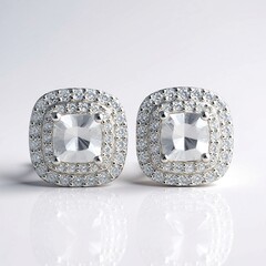 Orecchini in argento con Danburite