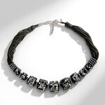 Collana in argento con Mosaico di Madreperla (Dallas Prince Designs)