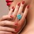 Anillo en plata con Turquesa bella durmiente (Faszination Türkis)