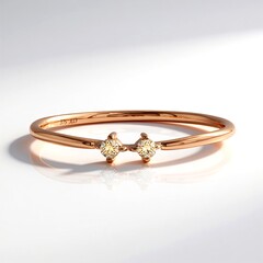 Anello in oro con Diamante Rose de France SI1 di Argyle (Annette)