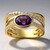 Anello in oro con Ametista (CIRARI)
