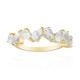 Anello in argento con Topazio Bianco