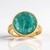 Anello in argento con Amazzonite (Bali Barong)