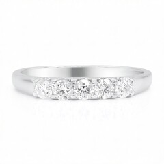9K SI1 (G) Diamond Gold Ring (Annette)