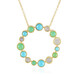 Collier en argent et Turquoise Sleeping Beauty (KM by Juwelo)