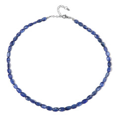 Collier en argent et Kyanite du Népal