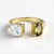 Anello in oro con Tanzanite Gialla (non riscaldata) (Adela Gold)