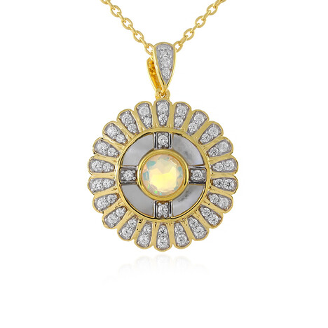 Collana in argento con Opale di Welo