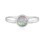 Bague en argent et Opale Welo