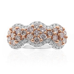 Anillo en oro con Diamante rosa I1 (CIRARI)