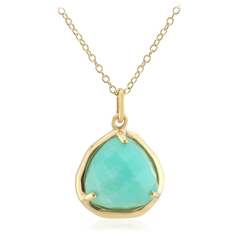 Collar en plata con Amazonita