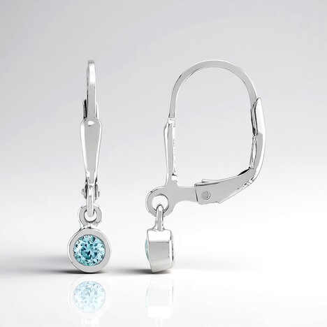 Orecchini in argento con Zircone Ratanakiri