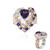 Bague en argent et Améthyste (Gems en Vogue)