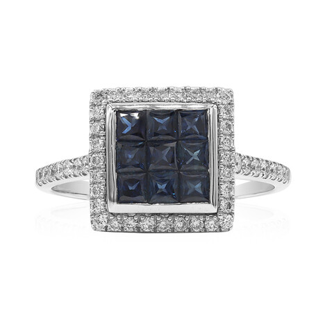 Blauer Saphir-Goldring (Estée Collection)