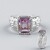 Anello in argento con Ametrina