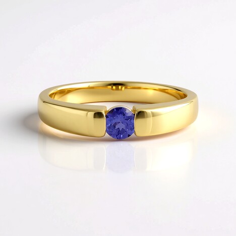 Bague en argent et Tanzanite