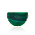 Malachite Silver Pendant (MONOSONO COLLECTION)