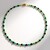Collier en argent et Hématite dorée (Adela Silber)