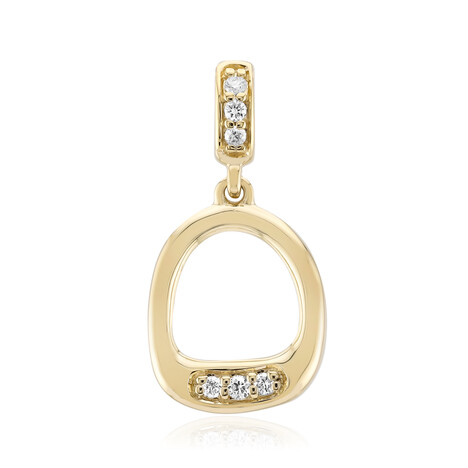 Colgante en oro con Diamante SI1 (G) (Annette)