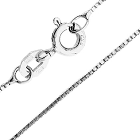 375er Weißgold-Veneziakette - 45 cm - 1,5 g