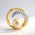 Colgante en plata con Perla durazno Freshwater (TPC)