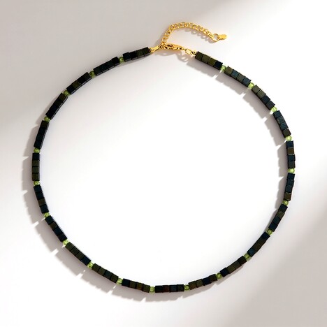 Collana in argento con Ematite