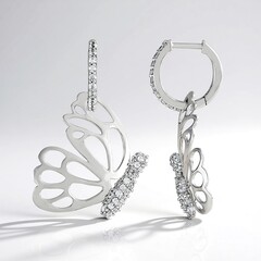 Orecchini in argento con Zircone