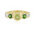 Sphene Silver Ring (Adela Silber)