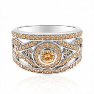 Anello in oro con Diamante Rose de France VS1 di Argyle (Annette)