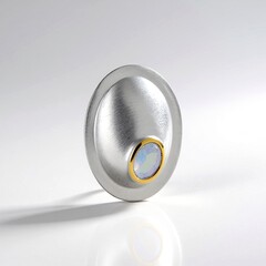 Ciondolo in argento con Opale di Welo (MONOSONO COLLECTION)