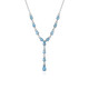 Collier en argent et Topaze bleu Suisse