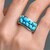 Sleeping Beauty Turquoise Silver Ring (Faszination Türkis)